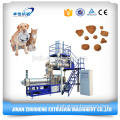 Twin screw extruder for pet snacks food factory machines manufacturer